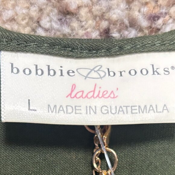 NWT: Bobbie Brooks Tunic with Accessory Necklace - Women's Size L - 2173 - Picture 2 of 3